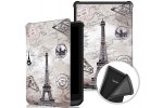 Чехол-обложка MyPads для Pocketbook 616/ 627/ 632/ 606/ 628/ Basic Lux 2/ Touch Lux4/ Touch HD 3/ 633 Color тонкий легкий необычный с функцией включения-выключения и возможностью быстрого снятия тематика Париж