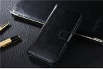Фирменный чехол-книжка из качественной импортной кожи с мульти-подставкой застёжкой и визитницей для Samsung Galaxy J2 Core SM-J260F черный