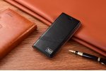 Чехол-книжка MyPads Premium Pelle di Marmo для OPPO A1 5G 2023 / OPPO A98 5G из качественной натуральной мраморной кожи буйвола прошитый элегантной прострочкой черный с магнитной крышкой. Только в нашем магазине. Количество ограничено