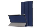 Фирменный умный чехол самый тонкий в мире для Samsung Galaxy Tab A 10.1 SM-T510 (2019) / Samsung Galaxy Tab A 10.1 SM-T515 (2019) iL Sottile синий пластиковый