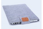 Чехол-сумка-бокс MyPads Fetrobox для Fossibot DT1 из фетрового материала женский мужской детский, вкладыш мешочек серый