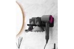 Полка держатель MyPads для фена Dyson HD08 из нержавеющей стали.Черная. Стильный подарок для девушки , сестре , дочери