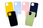 Фирменная ультра-тонкая задняя панель-чехол-накладка для iPhone XI / iPhone 11 полимерная из мягкого качественного силикона