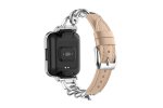 Ремешок MyPads для Xiaomi Redmi Watch 3, кожаный с металлической застежкой