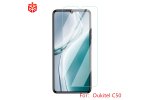 Защитное закалённое противоударное стекло MyPads Forti Glass (только на плоскую поверхность экрана, не закрывает края экрана на 2-3мм) для телефона Oukitel C50, с олеофобным покрытием